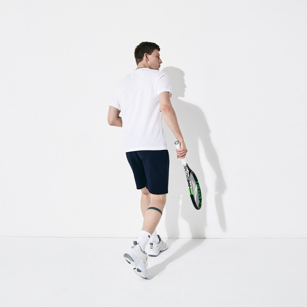 SPORT Mesh Inset Cotton T-shirt | Lacoste Mens