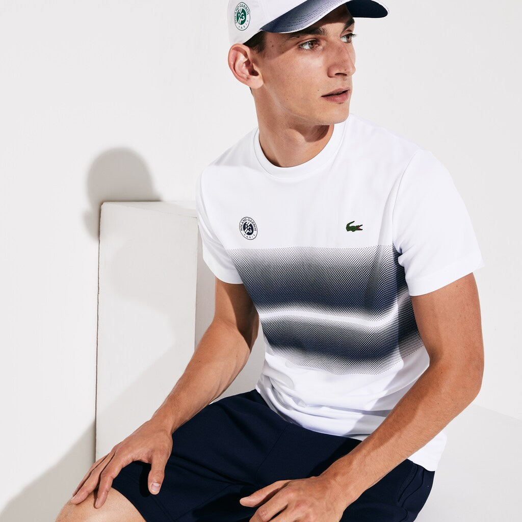 SPORT Roland Garros Breathable Ombré T-Shirt | Lacoste Mens