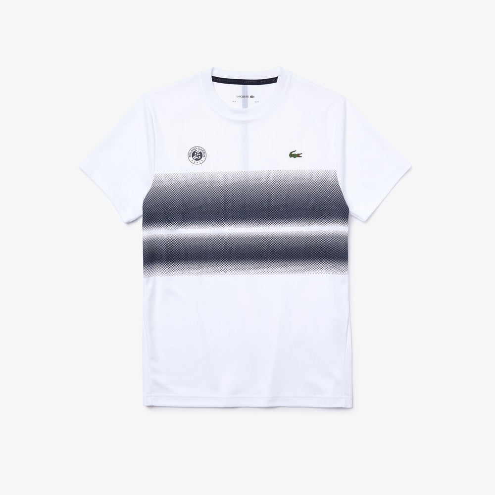 SPORT Roland Garros Breathable Ombré T-Shirt | Lacoste Mens