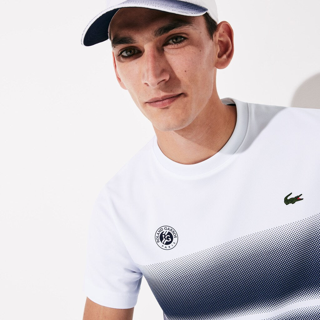 SPORT Roland Garros Breathable Ombré T-Shirt | Lacoste Mens