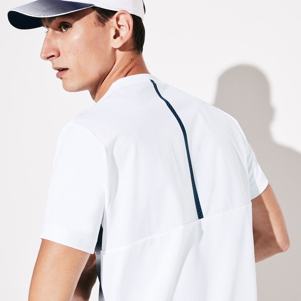 SPORT Roland Garros Breathable Ombré T-Shirt | Lacoste Mens