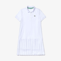 Wo  SPORT Roland Garros Pleated Polo Dress | Lacoste Womens