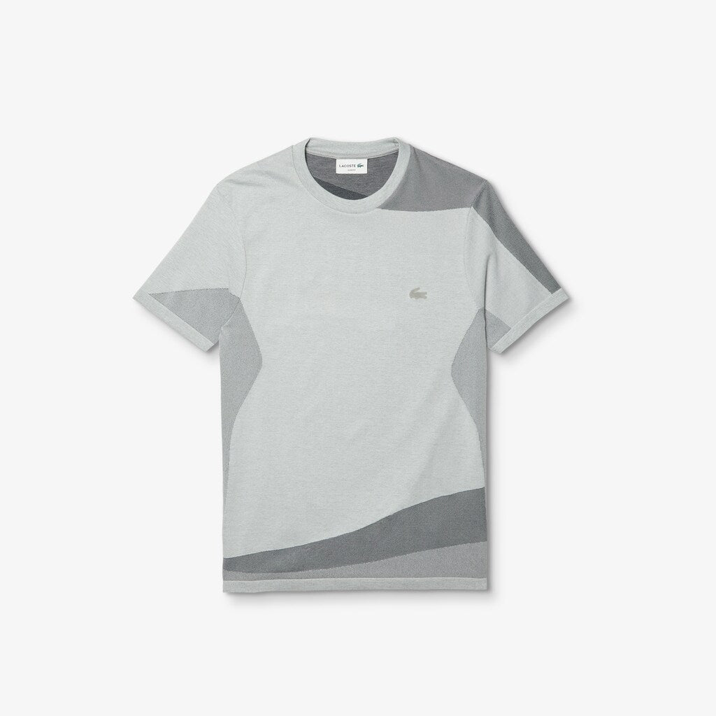 Motion Slim Fit Mixed-Stitch T-shirt | Lacoste Mens