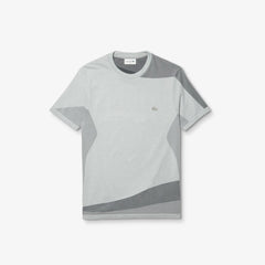 Motion Slim Fit Mixed-Stitch T-shirt | Lacoste Mens