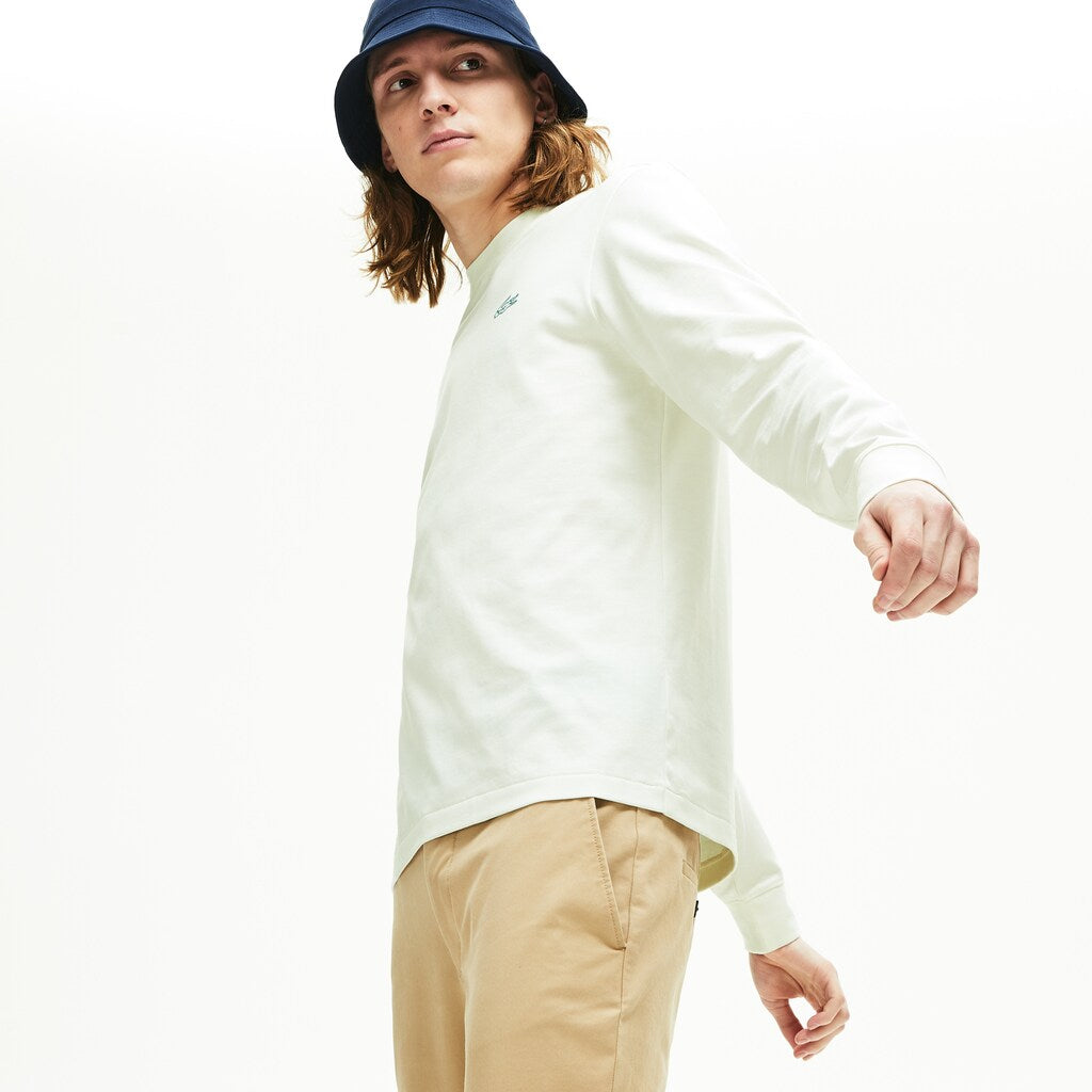 Reflective Croc Regular Fit Cotton T-shirt | Lacoste Mens