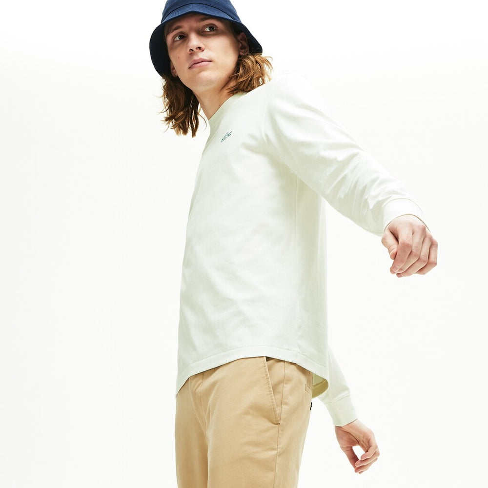 Reflective Croc Regular Fit Cotton T-shirt | Lacoste Mens
