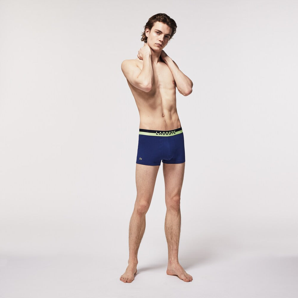 Pack Of 3 Casual Plain-Colored Boxers | Lacoste Mens
