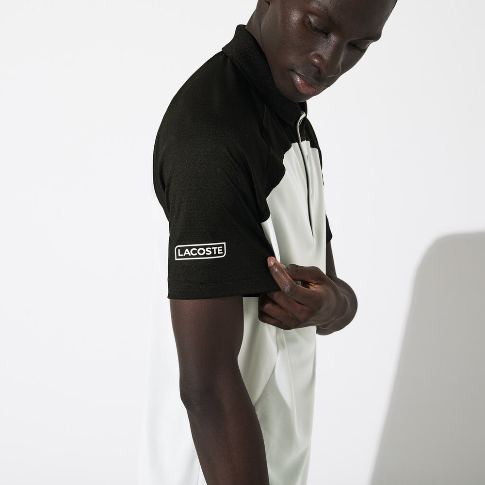 SPORT Colorblock Breathable Piqué Tennis Polo Shirt | Lacoste Mens