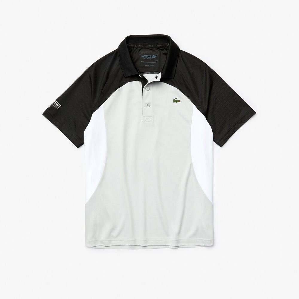 SPORT Colorblock Breathable Piqué Tennis Polo Shirt | Lacoste Mens
