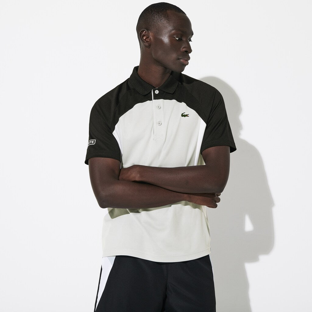 SPORT Colorblock Breathable Piqué Tennis Polo Shirt | Lacoste Mens