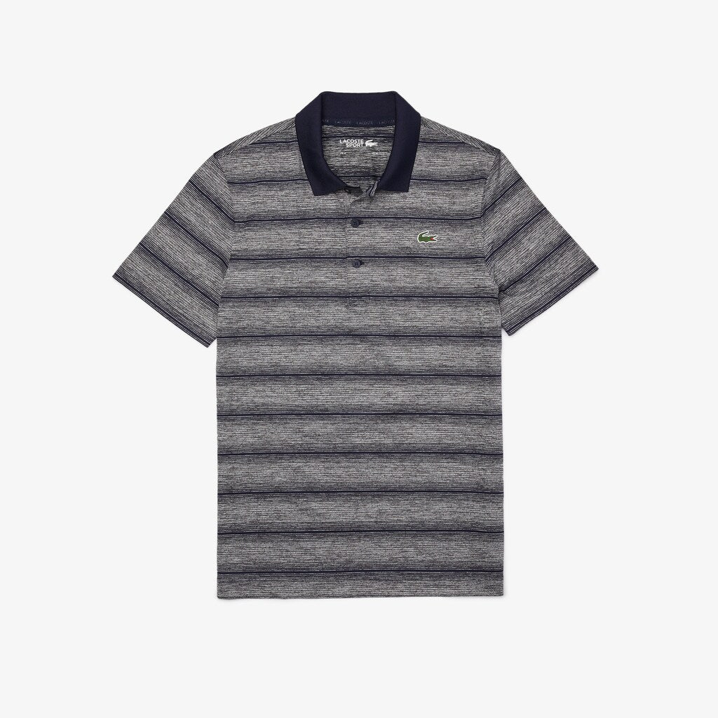 SPORT Striped Breathable Golf Polo Shirt | Lacoste Mens