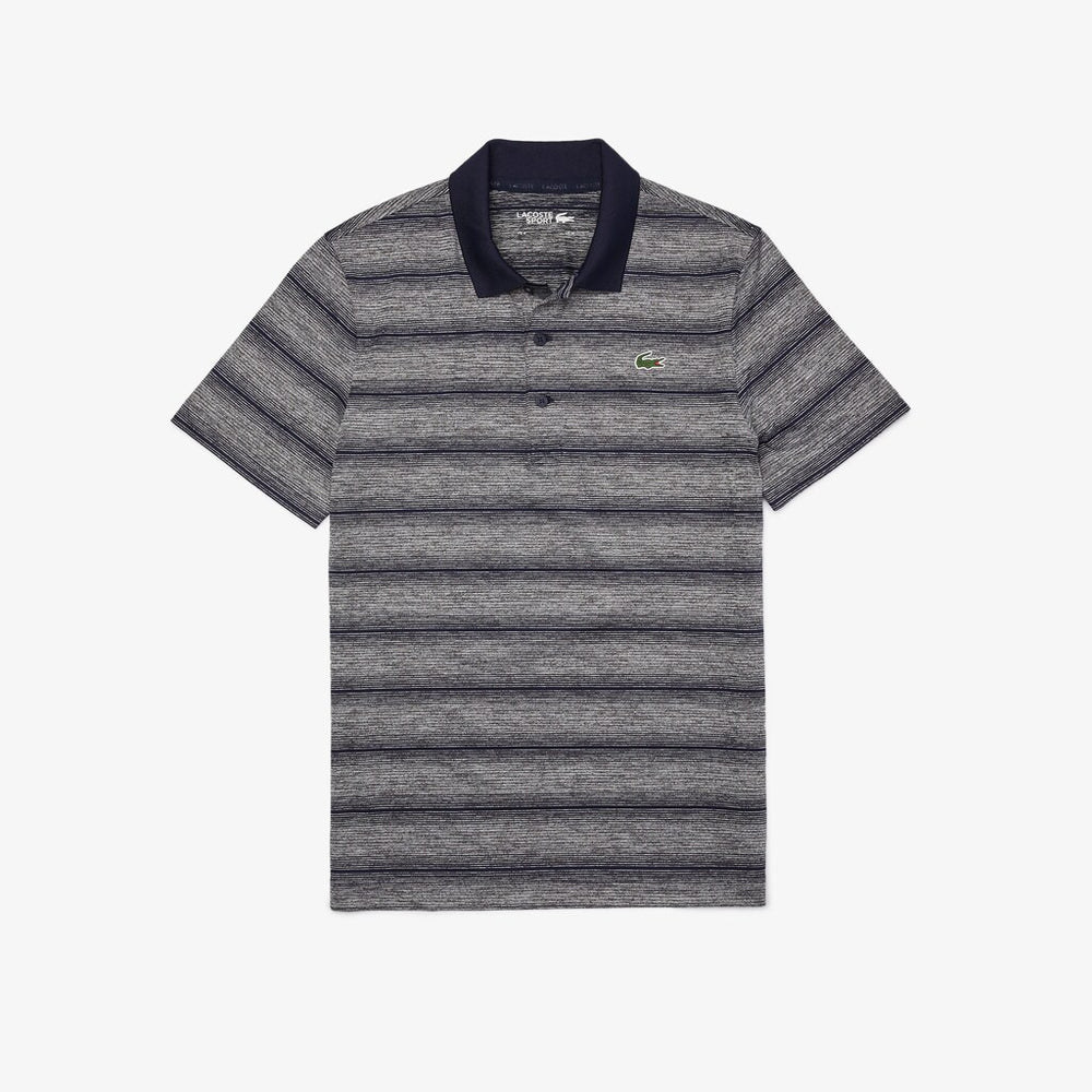 SPORT Striped Breathable Golf Polo Shirt | Lacoste Mens