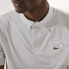 SPORT Breathable Striped Golf Polo Shirt | Lacoste Mens