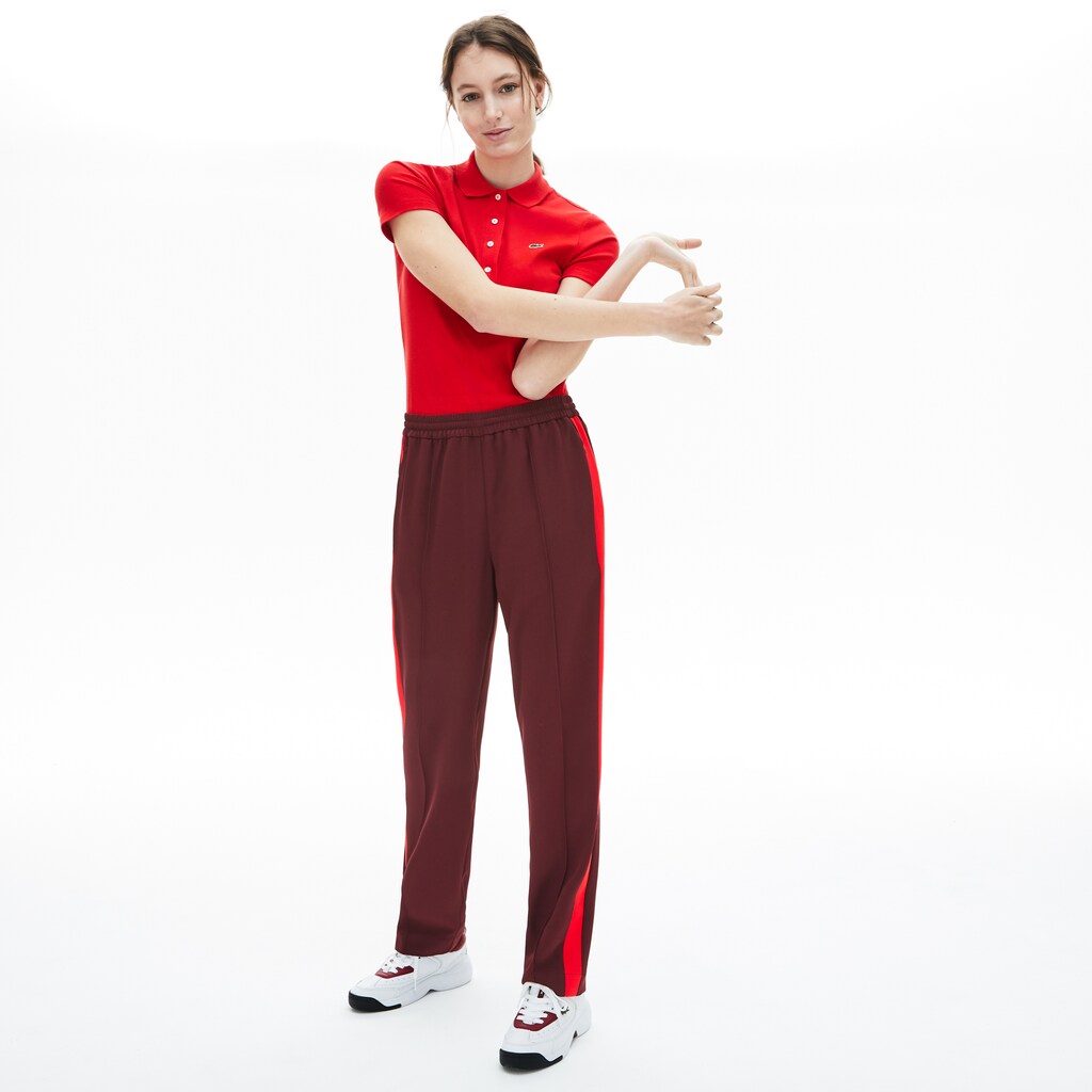 Wo  Side-Stripe Track Pants | Lacoste Womens