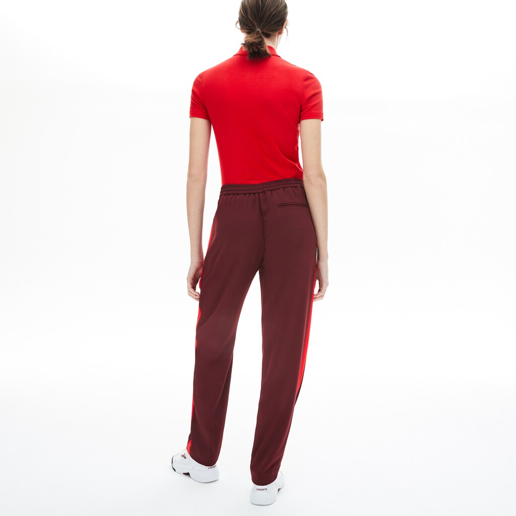 Wo  Side-Stripe Track Pants | Lacoste Womens