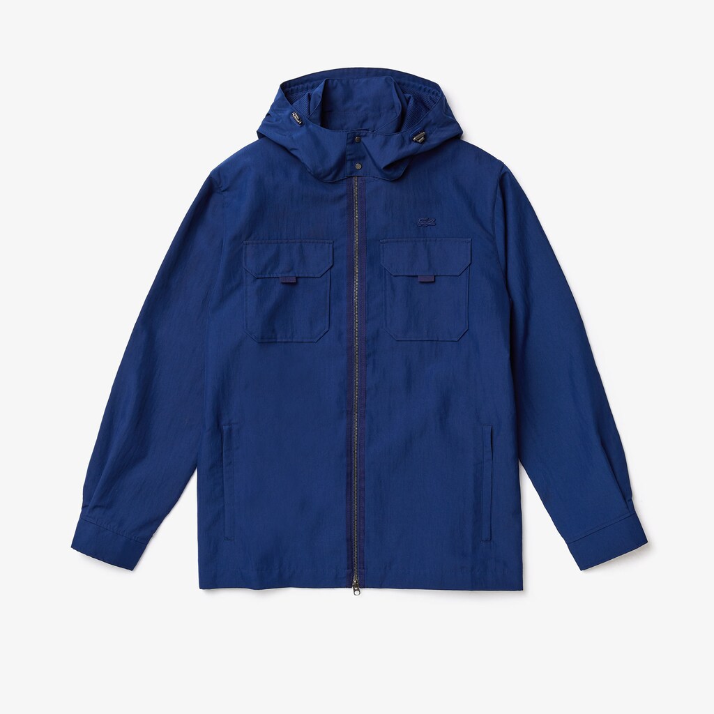 Lightweight Detachable-Hood Jacket | Lacoste Mens
