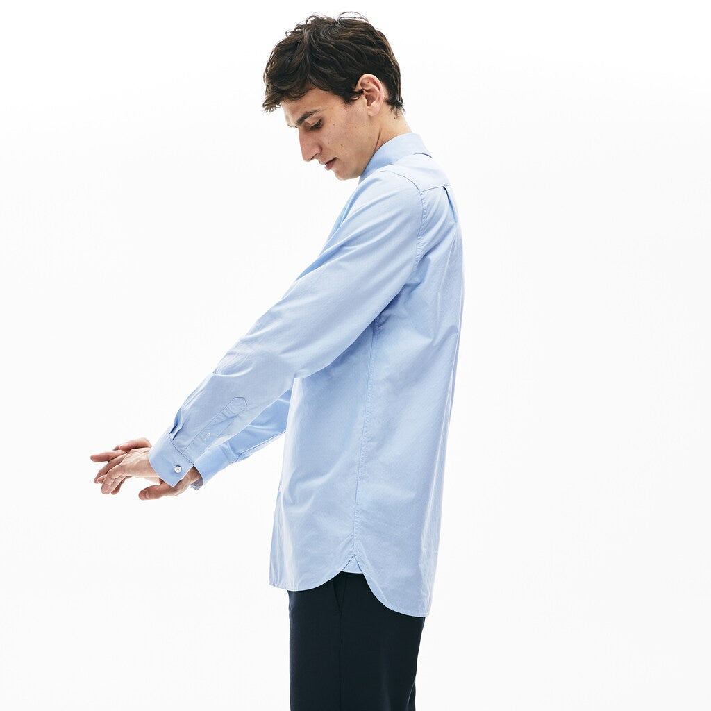 Textured Cotton Shirt | Lacoste Mens