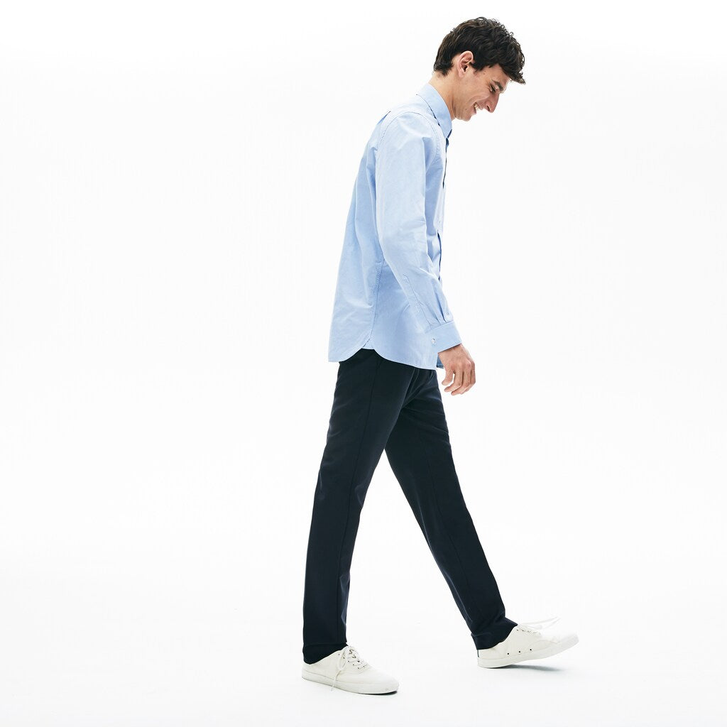Textured Cotton Shirt | Lacoste Mens