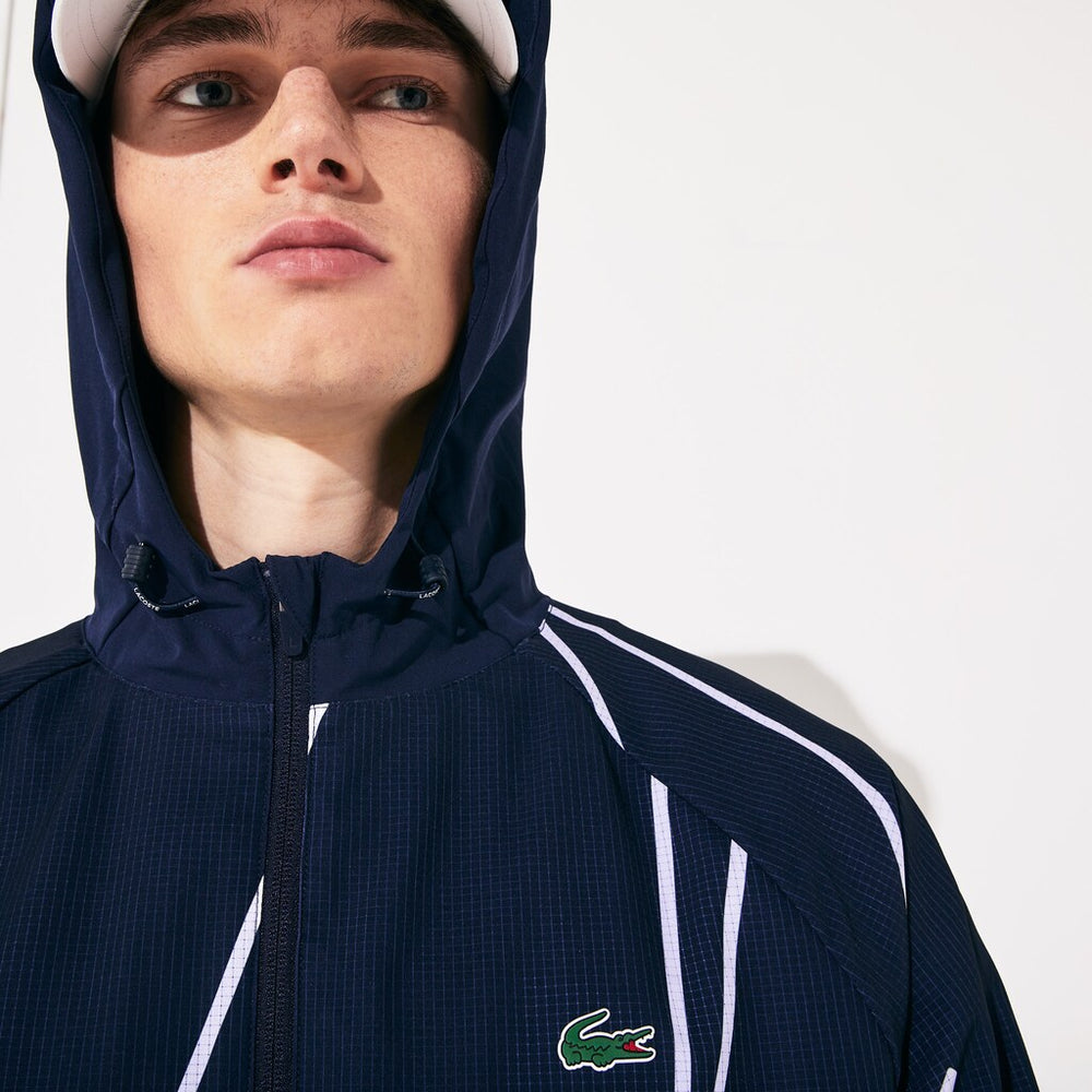 SPORT French Open Hooded Zip Jacket | Lacoste Mens