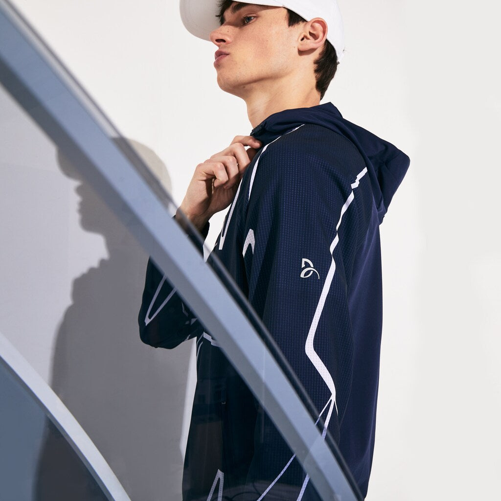 SPORT French Open Hooded Zip Jacket | Lacoste Mens