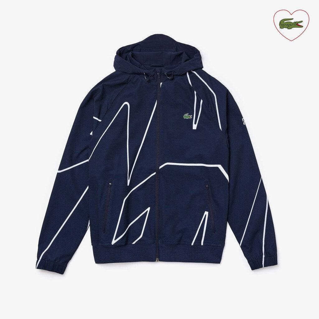 SPORT French Open Hooded Zip Jacket | Lacoste Mens