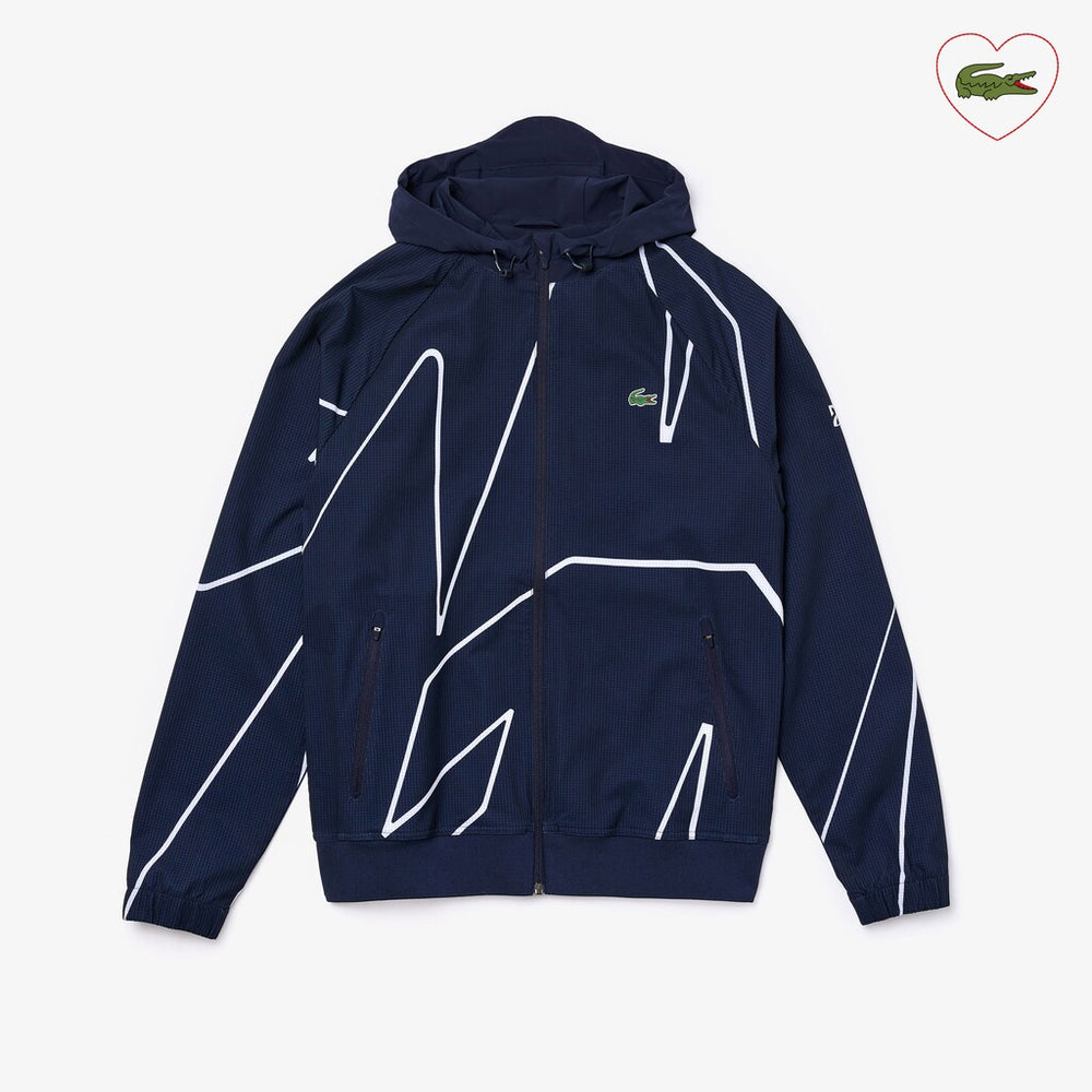 SPORT French Open Hooded Zip Jacket | Lacoste Mens