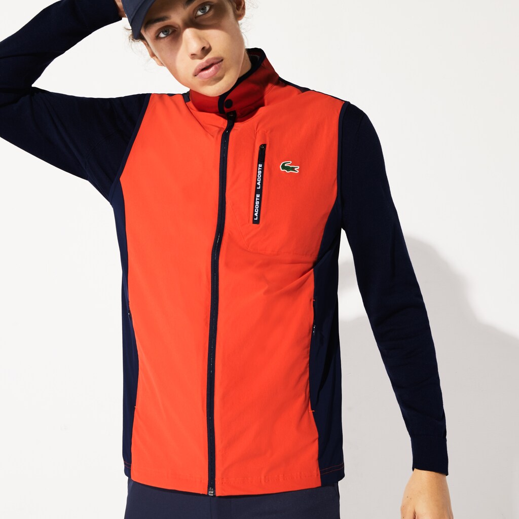 SPORT Lightweight Water-Resistant Golf Vest | Lacoste Mens