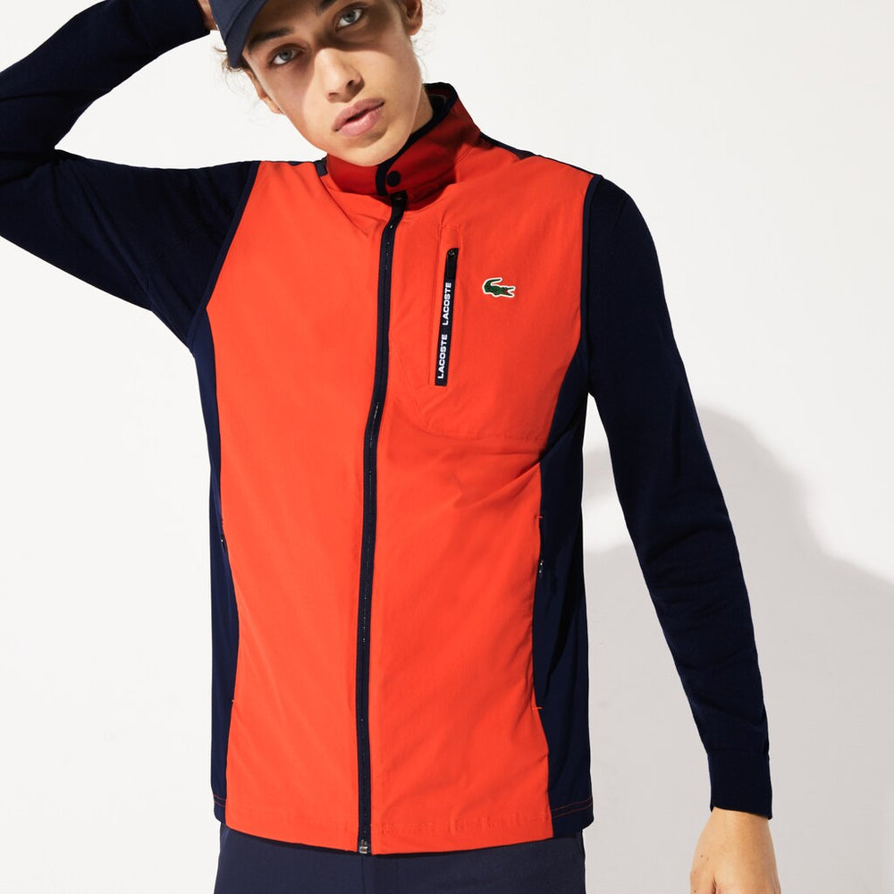 SPORT Lightweight Water-Resistant Golf Vest | Lacoste Mens