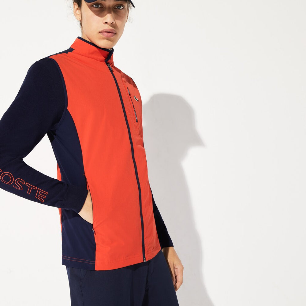 SPORT Lightweight Water-Resistant Golf Vest | Lacoste Mens