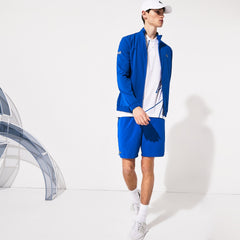 SPORT Novak Djokovic Textured Zip Jacket | Lacoste Mens