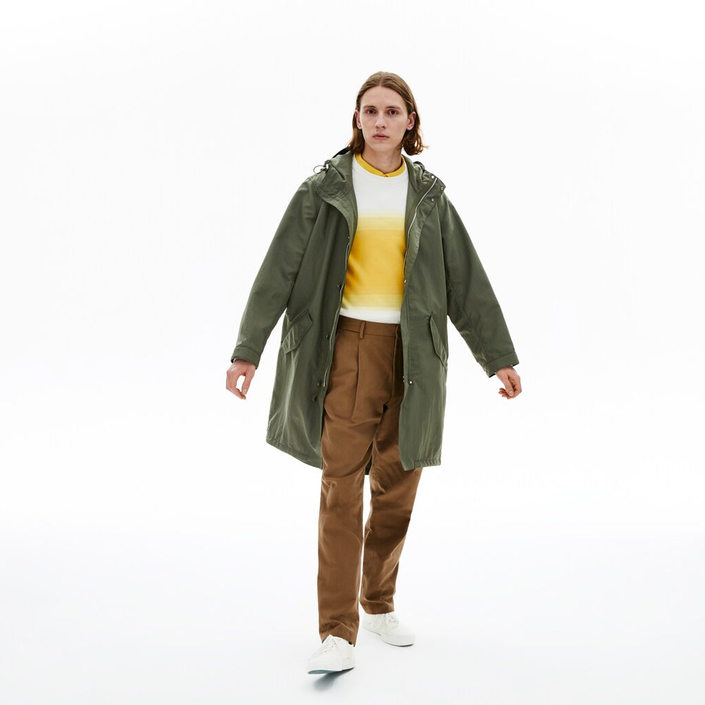 Ultra-Light Hooded Long Parka | Lacoste Mens