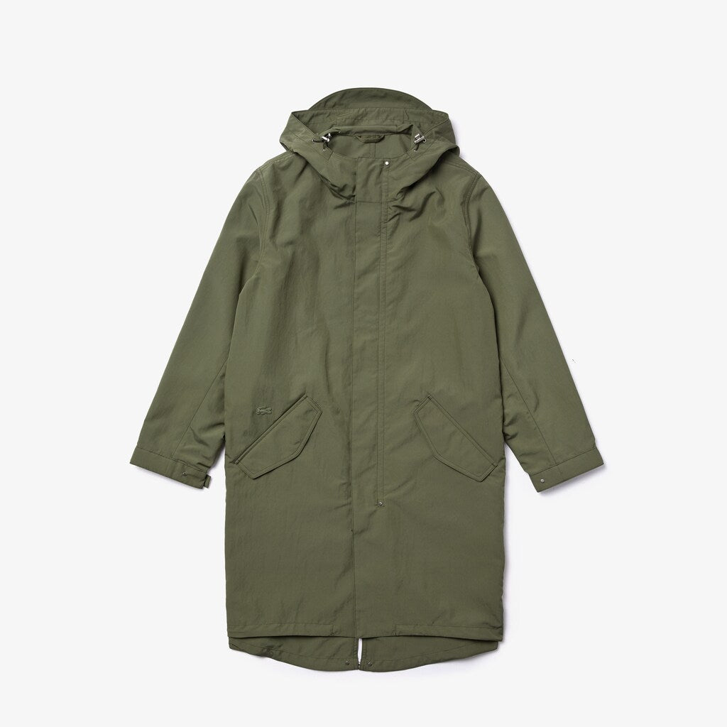 Ultra-Light Hooded Long Parka | Lacoste Mens