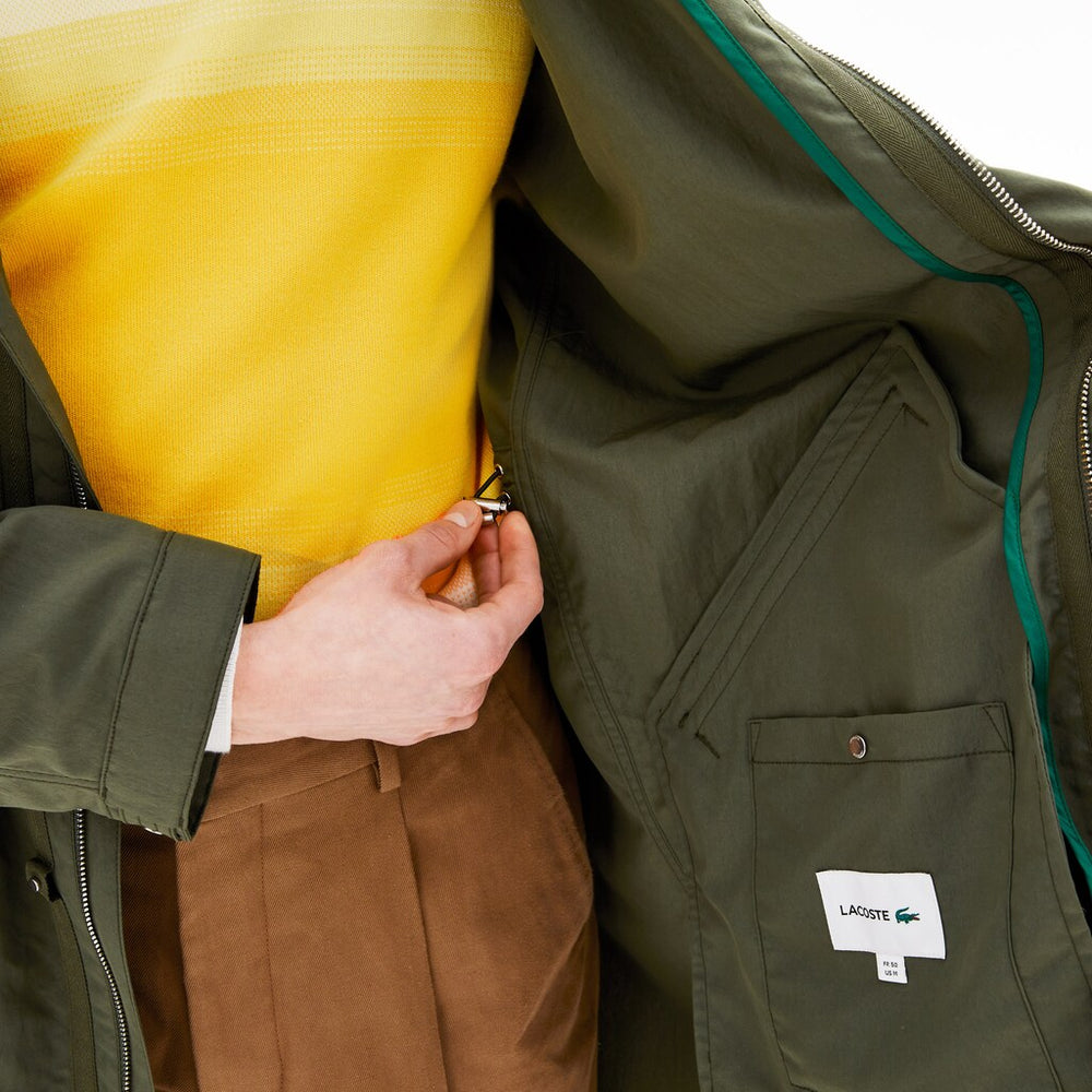 Ultra-Light Hooded Long Parka | Lacoste Mens