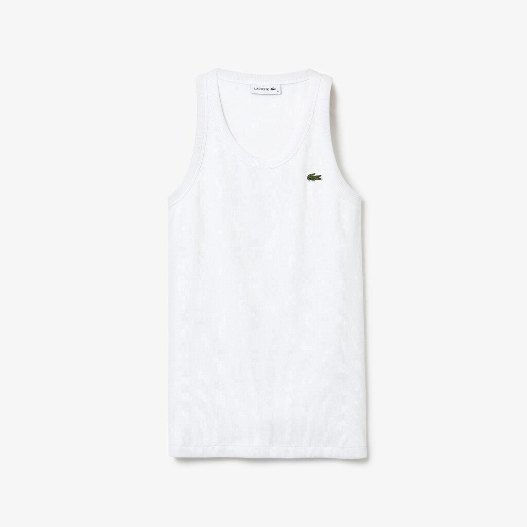 Wo  Sleeveless Scoopneck Top | Lacoste Womens