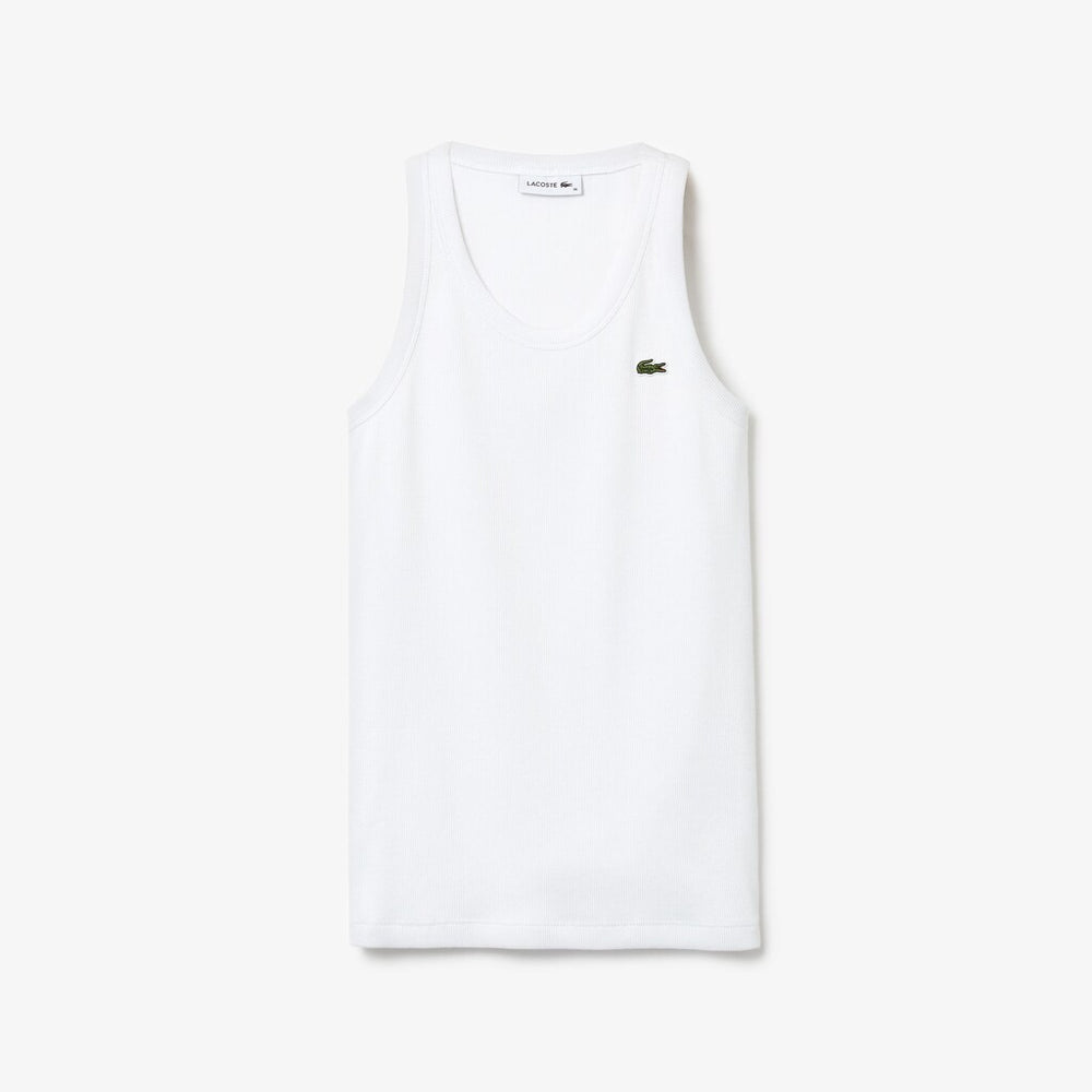 Wo  Sleeveless Scoopneck Top | Lacoste Womens