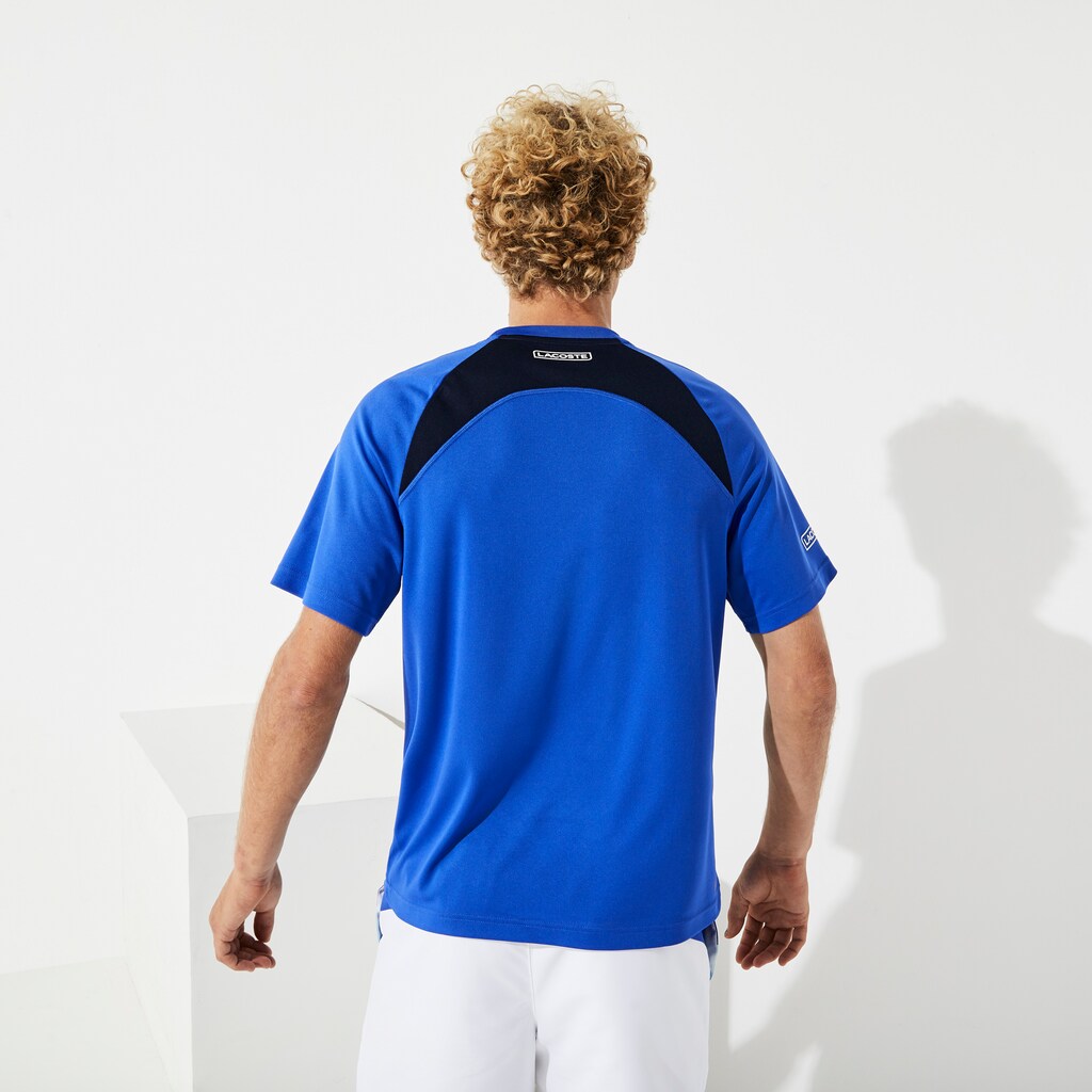 SPORT Colorblock Ultra Dry Performance T-shirt | Lacoste Mens