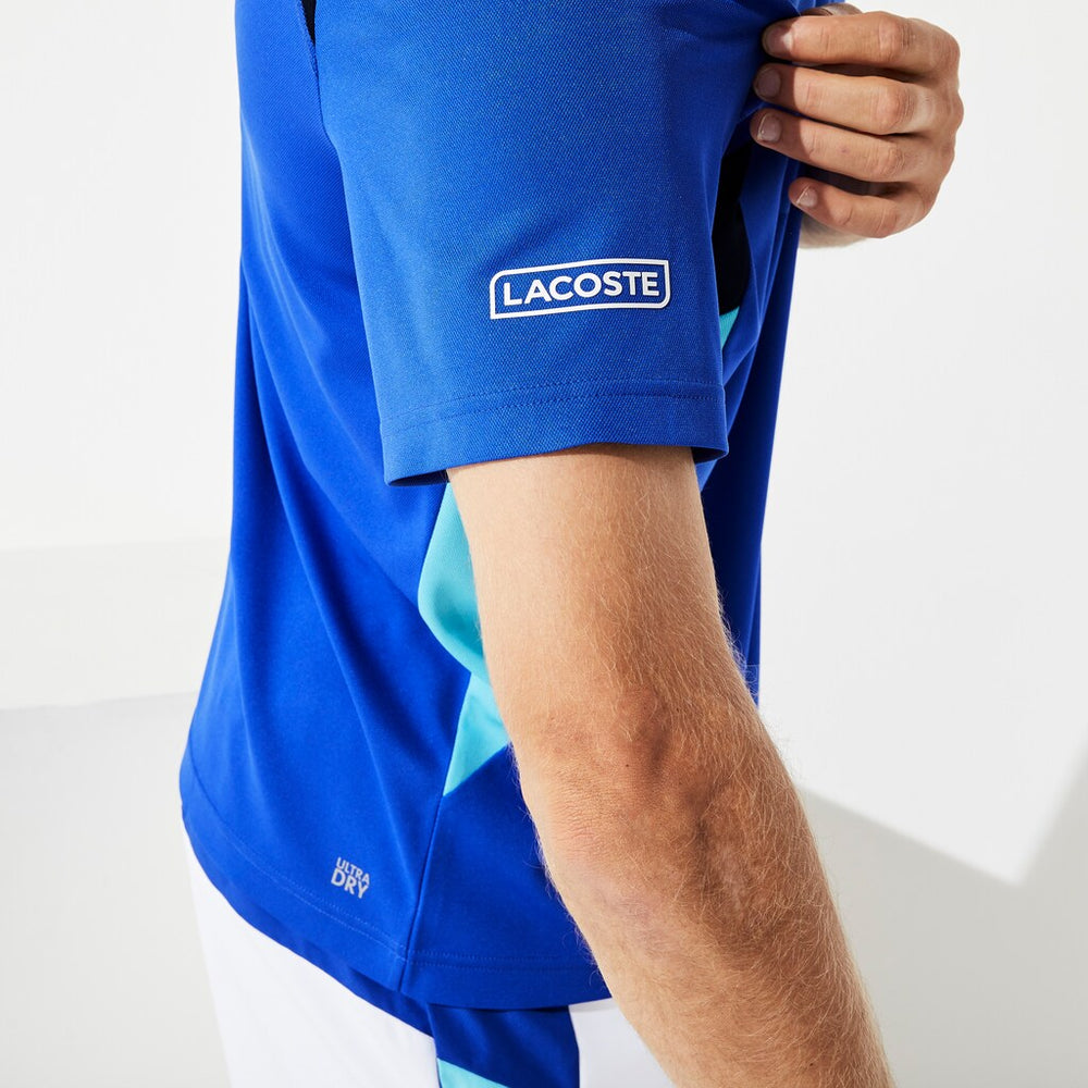 SPORT Colorblock Ultra Dry Performance T-shirt | Lacoste Mens