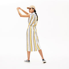 Wo  Long Striped Shirtdress | Lacoste Womens