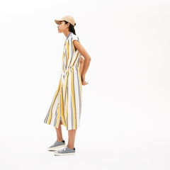Wo  Long Striped Shirtdress | Lacoste Womens
