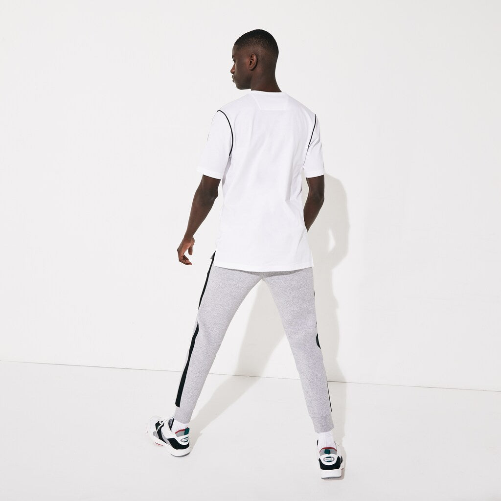 SPORT Piped-Seam Cotton T-Shirt | Lacoste Mens