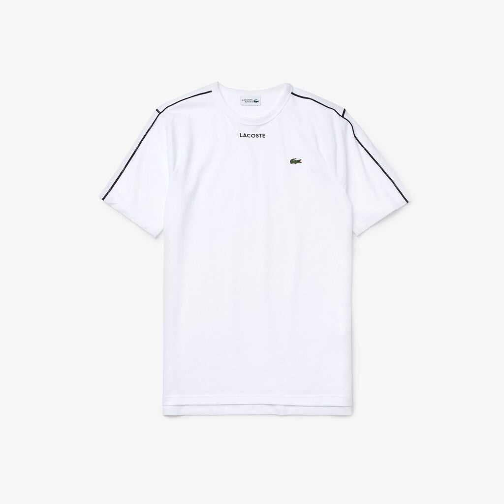 SPORT Piped-Seam Cotton T-Shirt | Lacoste Mens