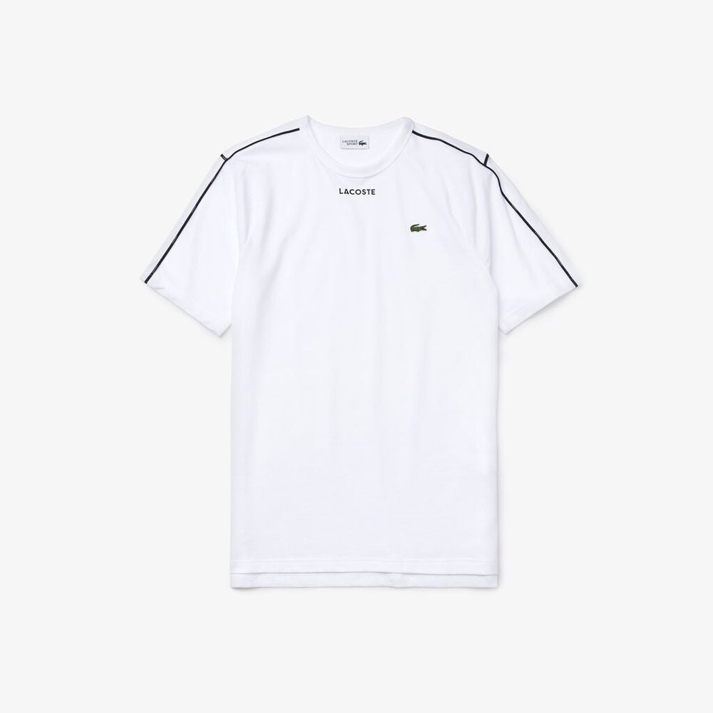 SPORT Piped-Seam Cotton T-Shirt | Lacoste Mens