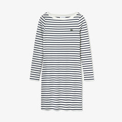Wo  Nautical Ribbed Cotton Dress | Lacoste Womens