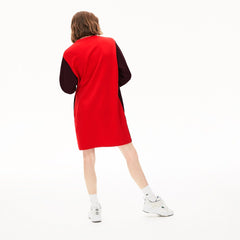 Wo  Colorblock Fleece Sweatshirt Dress | Lacoste Womens