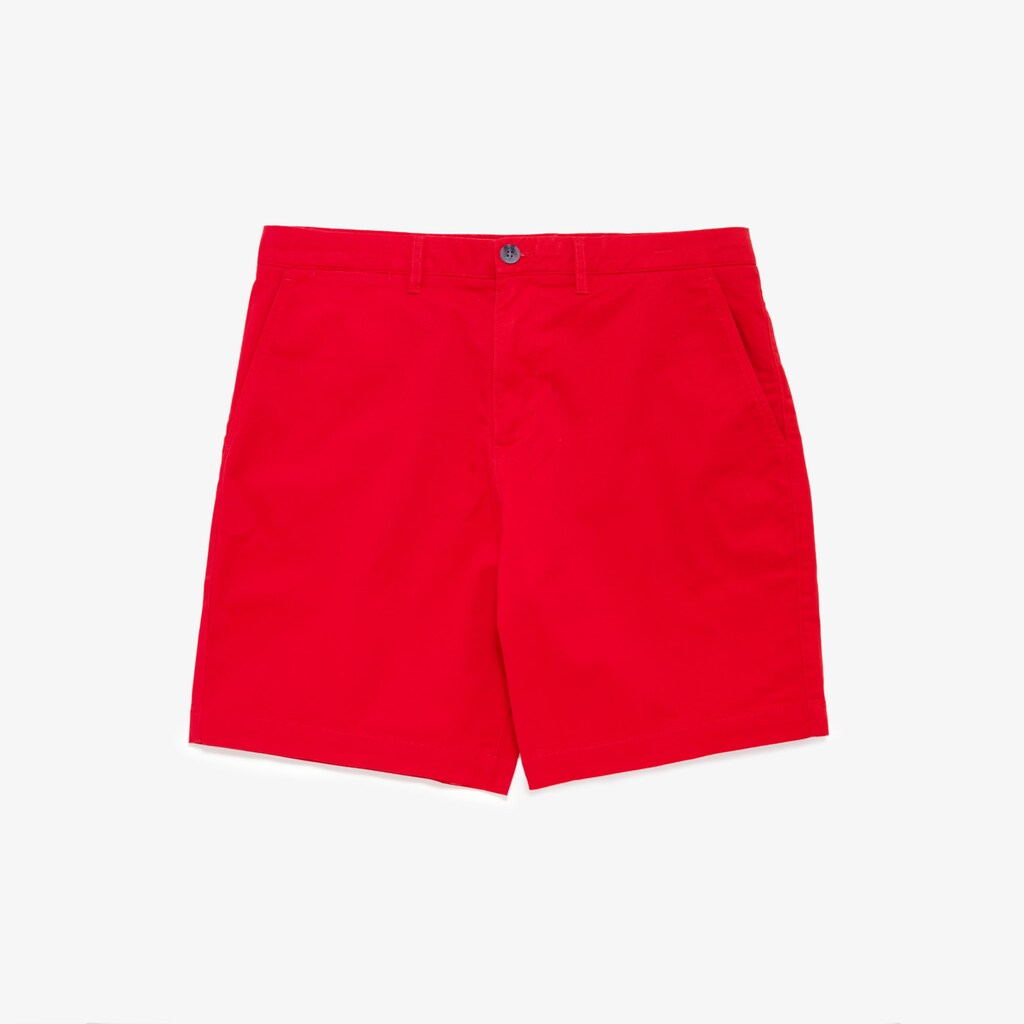 Regular Fit Cotton Gabardine Bermuda Shorts | Lacoste Mens