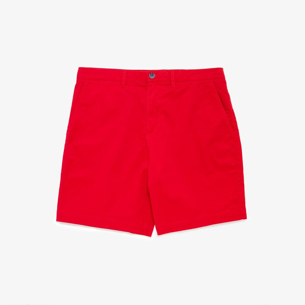 Regular Fit Cotton Gabardine Bermuda Shorts | Lacoste Mens