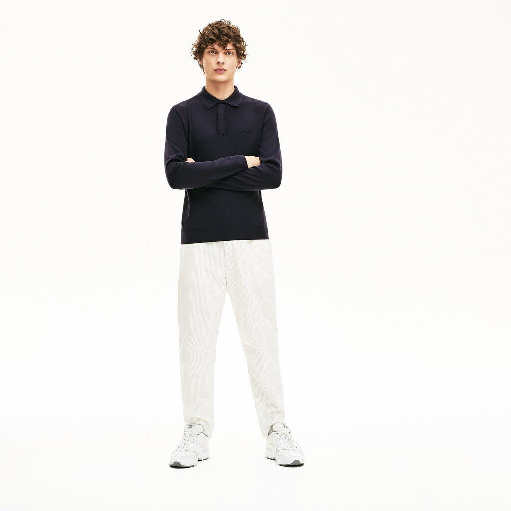 Cotton And Silk Blend Sweater | Lacoste Mens