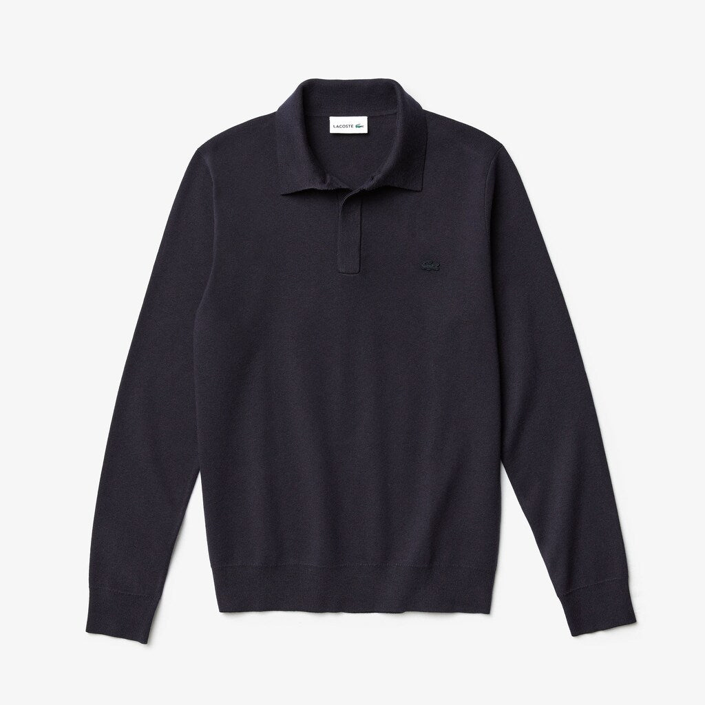 Cotton And Silk Blend Sweater | Lacoste Mens