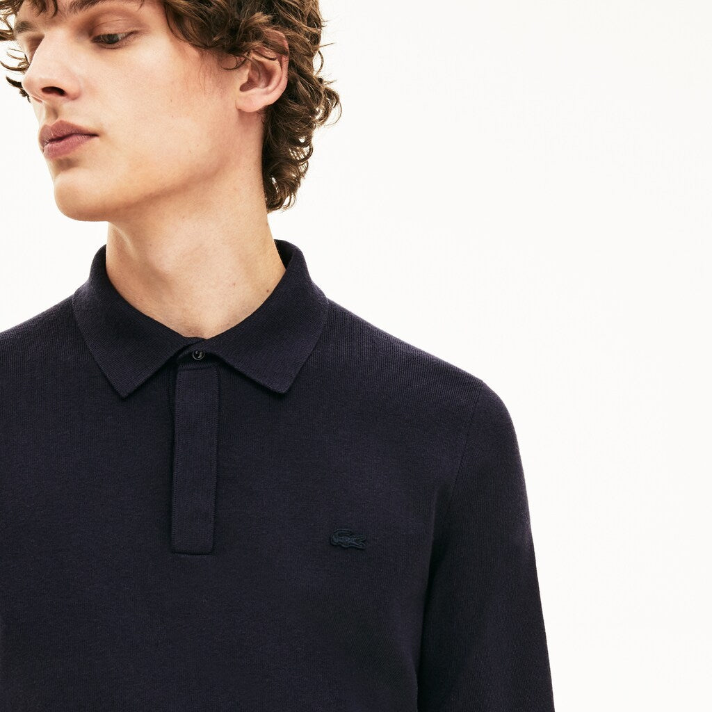 Cotton And Silk Blend Sweater | Lacoste Mens