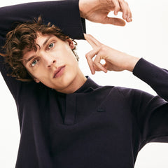 Cotton And Silk Blend Sweater | Lacoste Mens